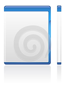 Blue DVD Case EPS