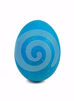 Blue Easter egg