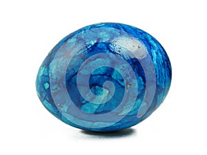 Blue easter egg