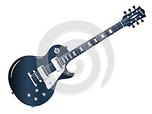 Blue Electric Guitar