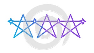 Blue Electronic Circuit Board Trace Art, vector design Generative AI