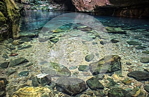 The blue enchant Encanto azul in Chapada das mesas, Brazil