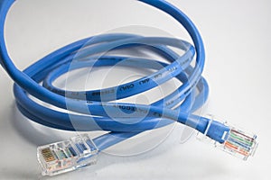 Blue Ethernet Cable