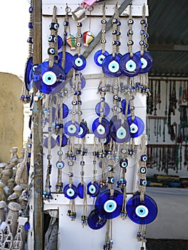 Blue Evil Eye Charms photo