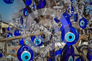 Blue Evil Eye (Turkish Eye), Capaddocia, Turkey