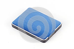 Blue External Hard Drive