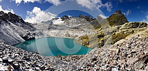 Blue eye - mountain lake