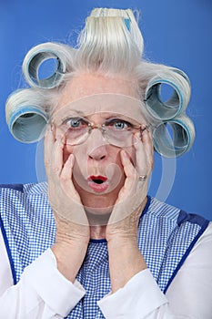 Blue-eyed granny