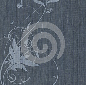 Blue fabric background