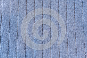 Blue fabric background texture.