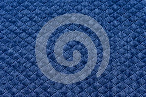 Blue fabric background texture