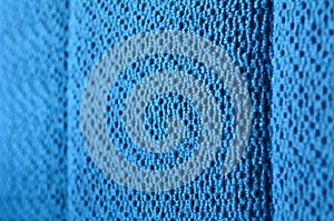 Blue fabric background texture