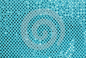 Blue Fabric with Spangles