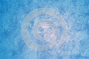 Blue Faux Painted wall