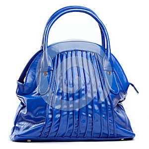 Blue female bag