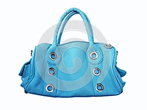 Blue female bag