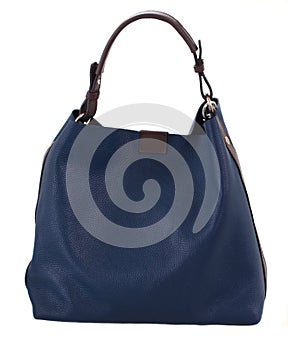 Blue female bag