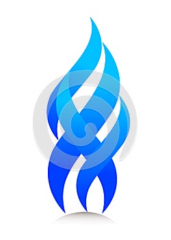 Azul fuego 