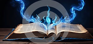 Blue Flame Mystic Grimoire