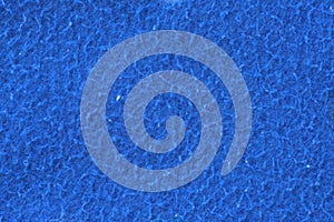 Blue flannelette fabric