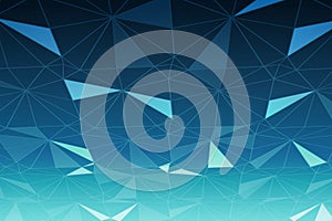 blue flat triangle geometric pattern abstract retro of geometric triangle Colorful gradient