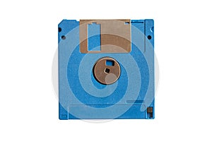 Blue floppy disk