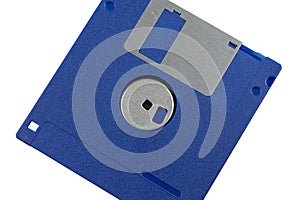 Blue floppy diskette, 1,44 MB