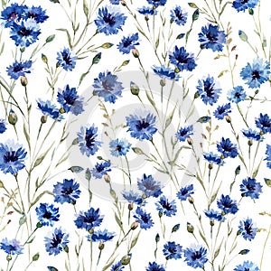 Blue flowers