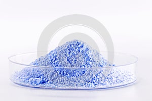 Blue Fluorescent pigments, made up of a polymeric matrix, resins of different types such as polyester, alkyd, formaldehyde which photo