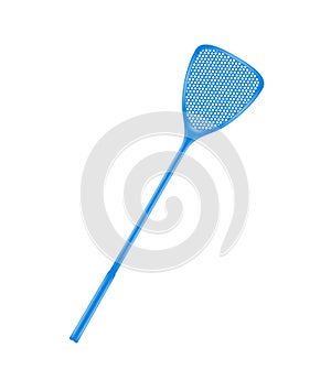 Blue flyswatter