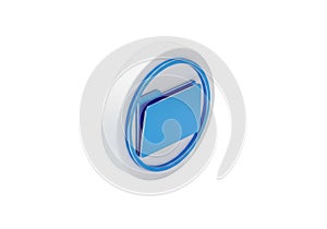 Blue folder icon
