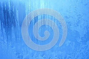 Blue Frost Background