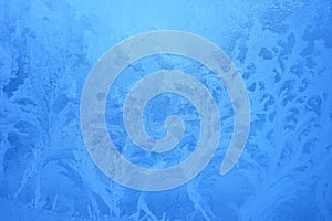 Blue Frost Background