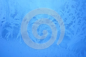 Blue Frost Background