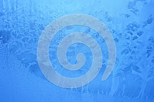 Blue Frost Background