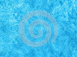 Blue frosted texure and background photo
