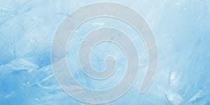 Blue frozen texture of ice