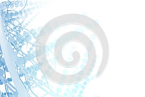 Blue Fun Template Abstract Billboard Background