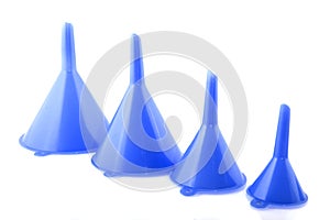 Blue funnels photo