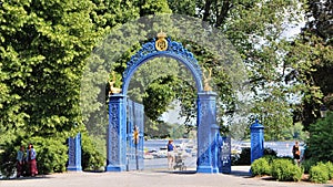 The Blue gate at DjurgÃÂ¥rden