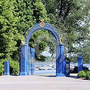 The Blue gate at DjurgÃÂ¥rden