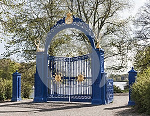 Blue Gate on the island of Djurgarden photo