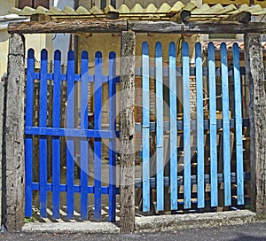Blue Gates in Marano Lagunare photo