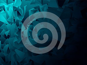 Blue geometric background 9.0