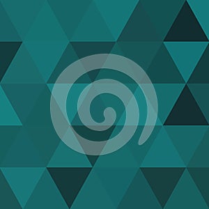 Blue geometric background. Template with triangular design. eps 10