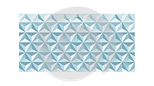 Blue Geometric Triangle Pattern Texture Background, vector design Generative AI