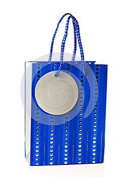 Blue Gift Bag