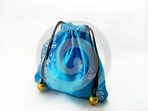 Blue gift bag