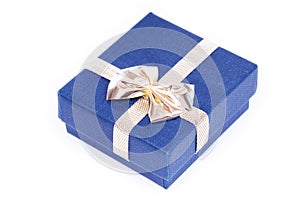 Blue gift box