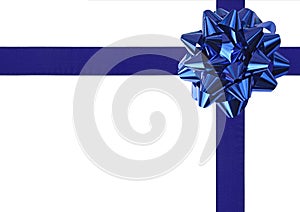 Blue Gift wrapping